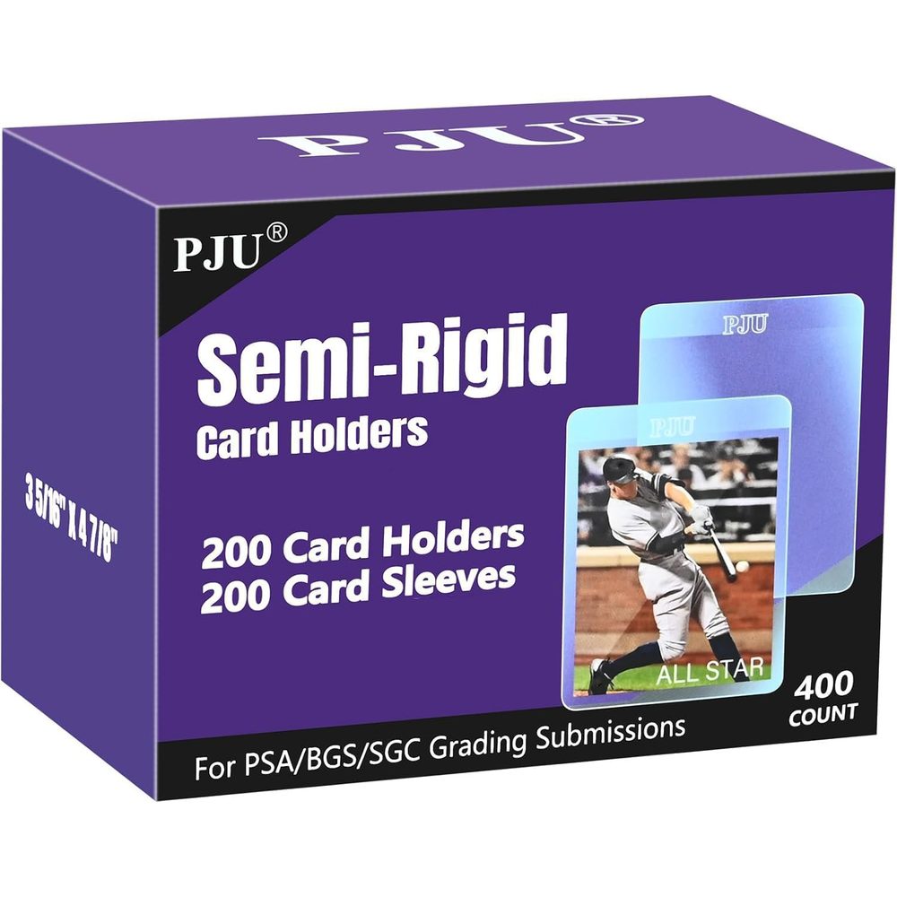 PJU 200ct Semi-Rigid Holders + 200 Soft Sleeves