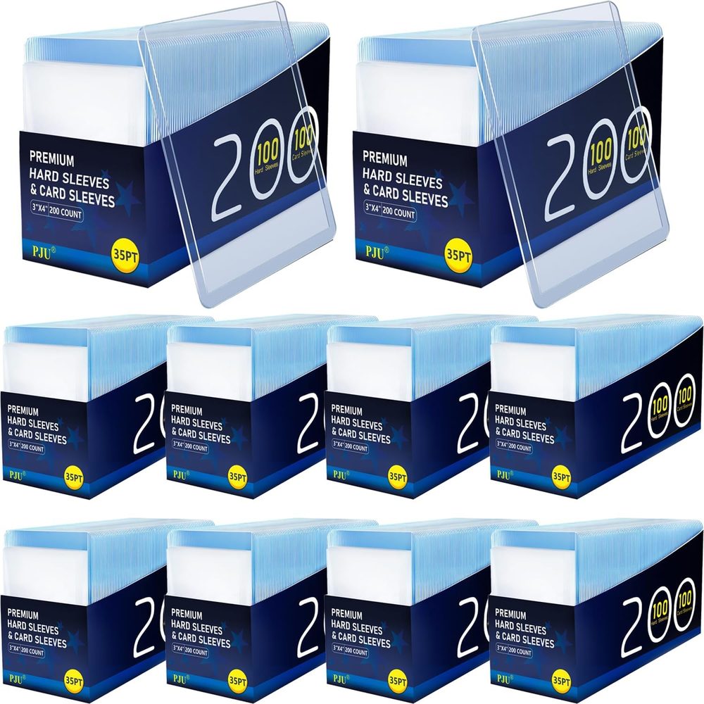 PJU 2000-Piece Hard Sleeve Bulk Set (1000 + 1000)